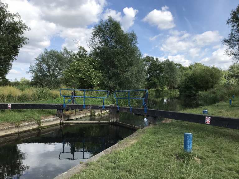 Paper Mill lock & the River Chelmer loop from Little Baddow hike Komoot
