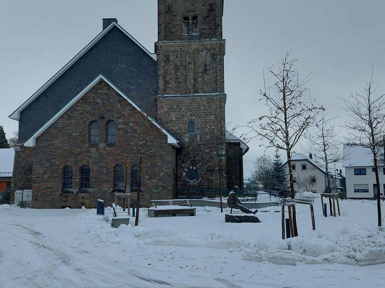 Weywertz Kirche Wanderungen und Rundwege komoot