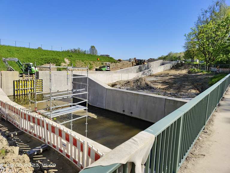 Rückhaltebecken Göda Wanderungen und Rundwege komoot