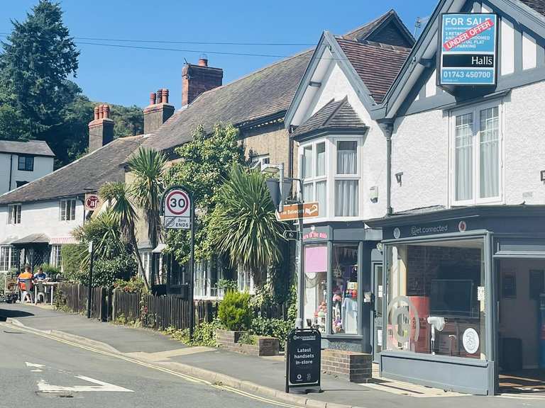 The Burway & Edgton loop from Church Stretton — Shropshire Hills AONB