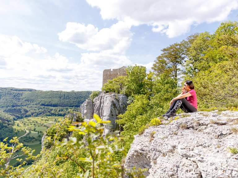 Komoot-Vorschau: Burgruine Reußenstein – Wander- & Radrouten | Komoot