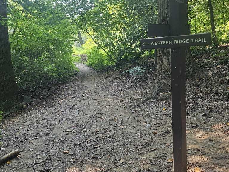 Western Ridge Trail loop via Valley Trail — Rock Creek Park | run | Komoot