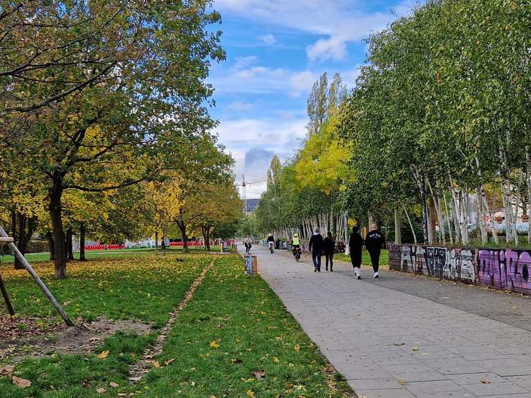 LeneVoigtPark Wanderungen und Rundwege komoot