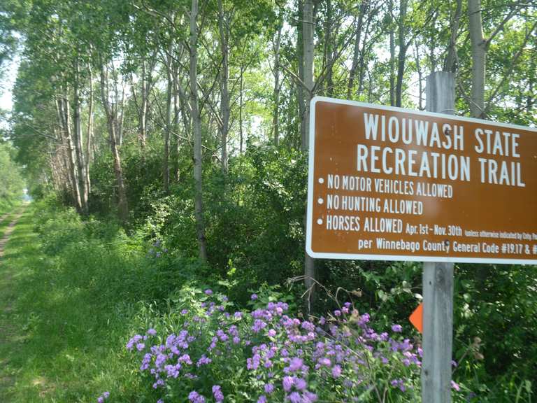 Wiouwash State Recreation Trail Cycle Routes and Map | Komoot