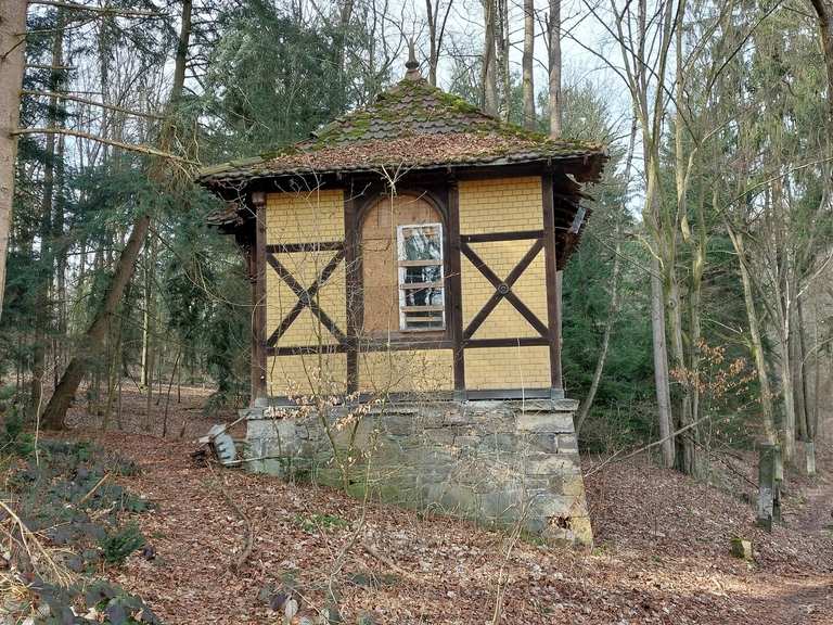 Hetzdorfer Viadukt Blick auf die Augustusburg Runde von Hetzdorf