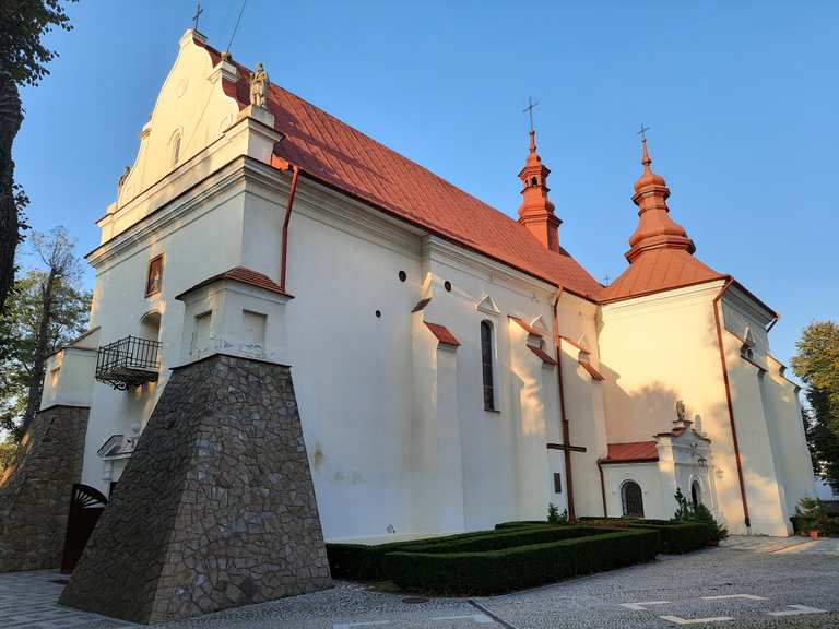 Chiesa di San Lorenzo, Dynów : percorsi escursionistici e trekking | Komoot