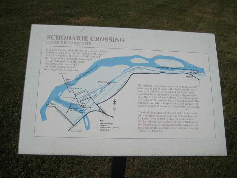 Schoharie Crossing State Historic Site über Erie Canal Trail ...