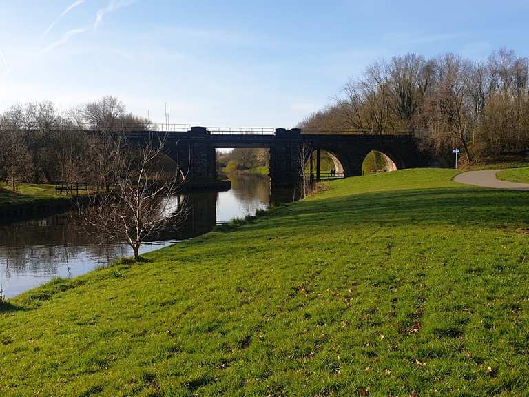 Sankey Valley Greenway and The Ferry Tavern - Cycle Routes and Map | Komoot