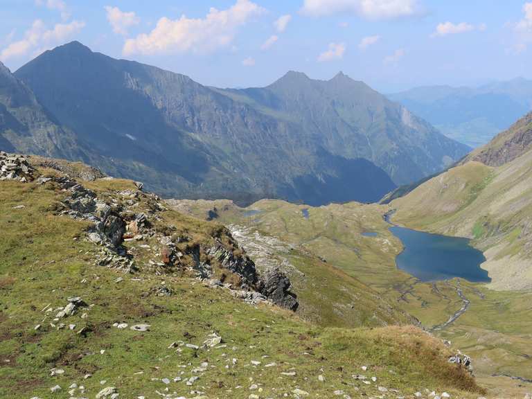 Steiler Pfad an der St. Pöltner Hütte - Mittersill, Bezirk Zell am See ...