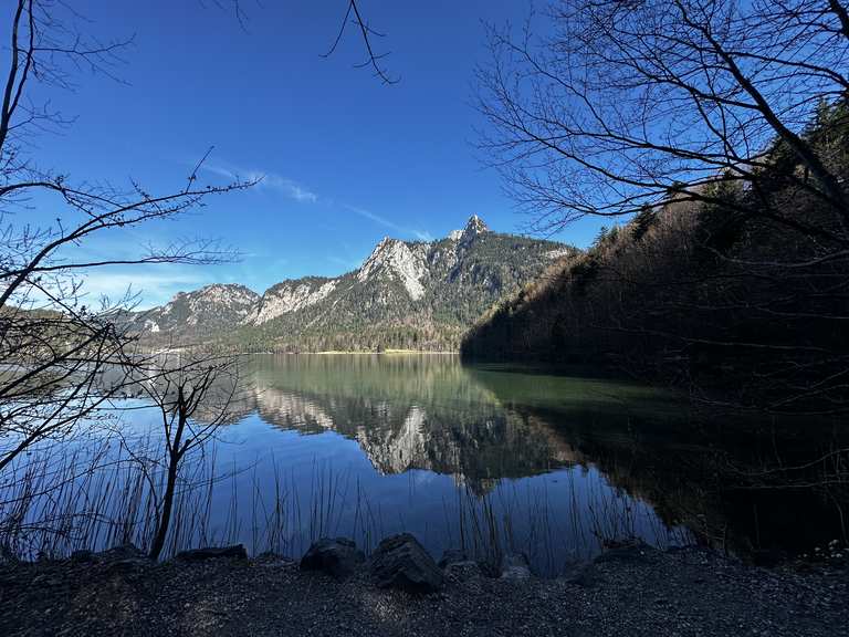 Komoot-Vorschau: South Shore of the Alpsee – Hiking & Cycling Routes | Komoot