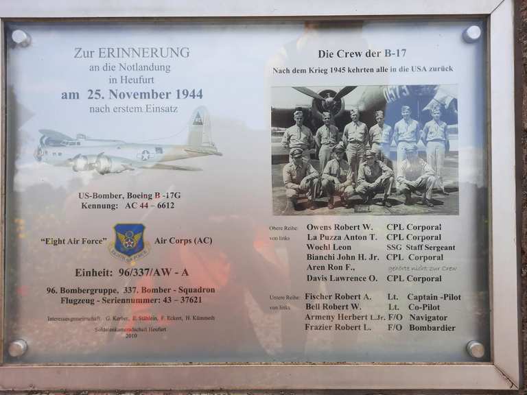 V 17 Notlandung Routes for Walking and Hiking Komoot