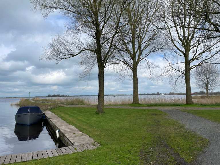 Strand Langweer – Pad langs het water rondtocht vanuit Dijken | wandeling | Komoot