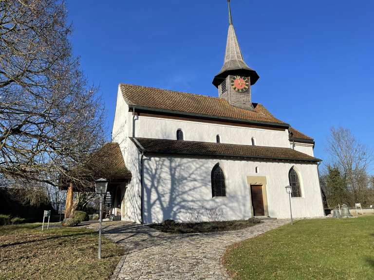 Reformierte Kirche Wynau Wanderungen und Rundwege komoot