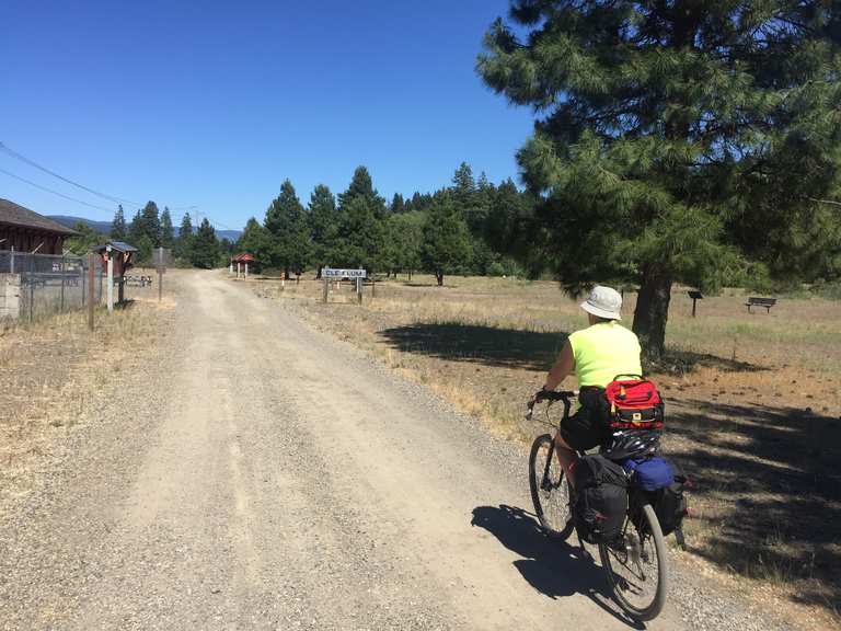 De South Cel Elum à la boucle de Throp via Palouse to Cascades State