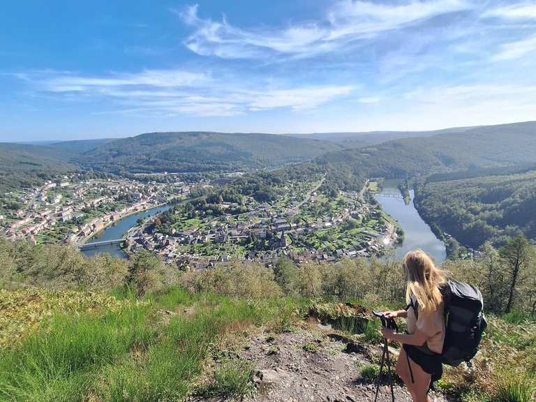 La roche à Sept Heures – boucle depuis Monthermé dans le parc naturel ...