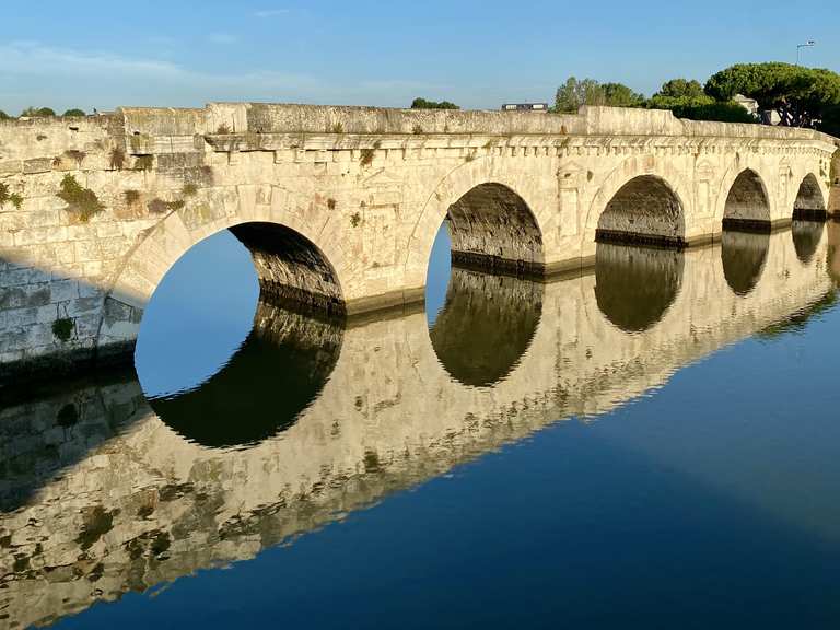 Tiberio bridge : Radtouren und Radwege | komoot