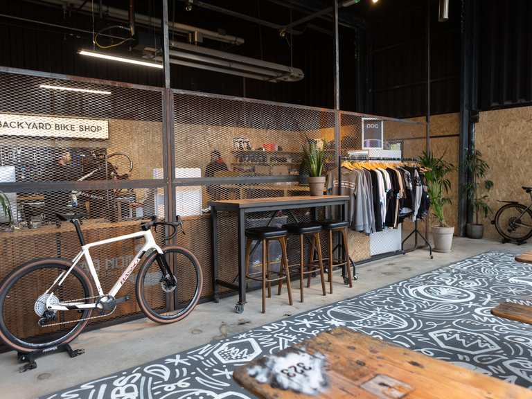 Backyard Bike Shop Cafe Road Cycle Routes and Map Komoot