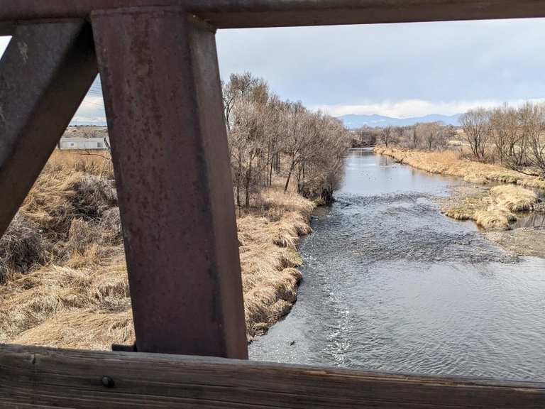 Wetland Park to City of Cuernavaca Park via Colorado Front Range Trail ...