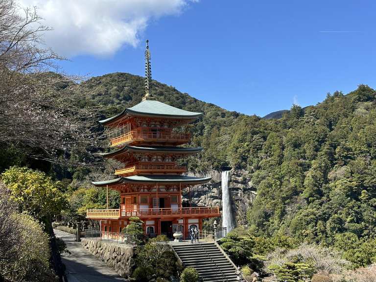 ウッディジョー 木製建築模型 1/75 那智山 青岸渡寺 三重塔
