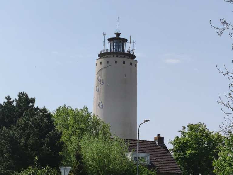 Wasserturm von Oostburg Cycle Routes and Map Komoot