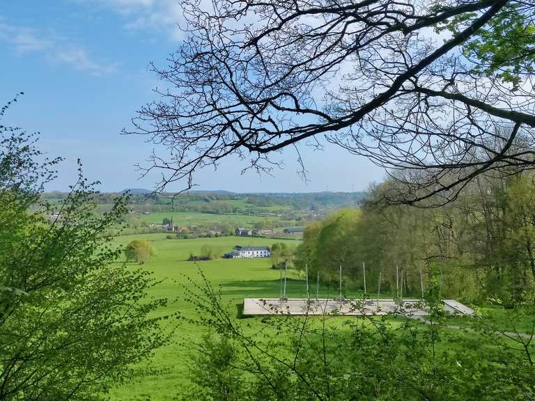 Hngematten auf der Lousberg-Terrasse  Wander- & Radrouten | Komoot
