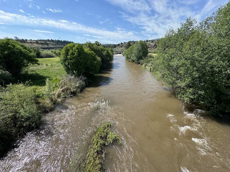 Bridge over Donner and Blitzen River: Wanderungen und Rundwege | komoot