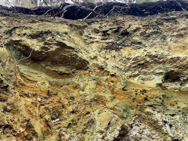 Ehemaliger Steinbruch am Geotop Teufelsfelsen: Wanderungen und Rundwege ...