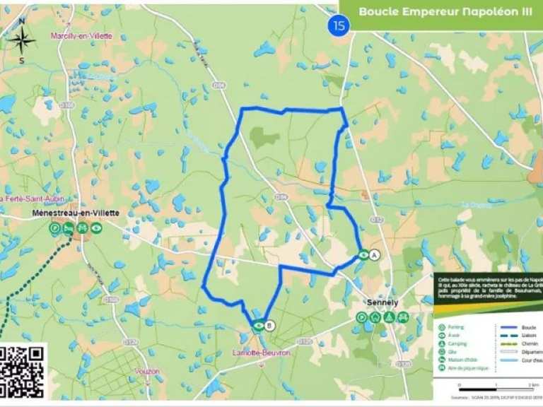 Sennely (45) – Wandel- & Fietsroutes | Komoot
