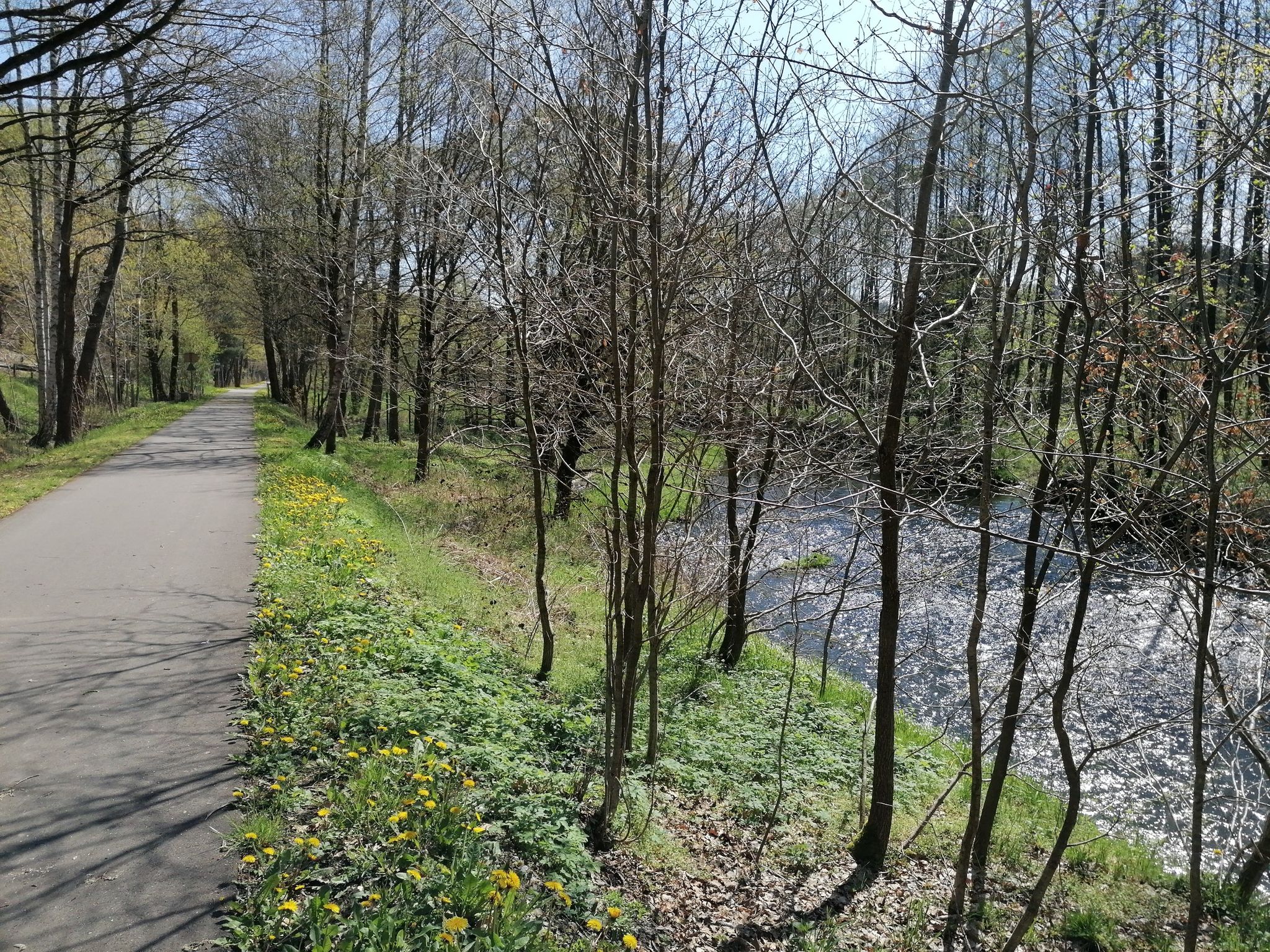 An der Göltzsch bei Weissensand