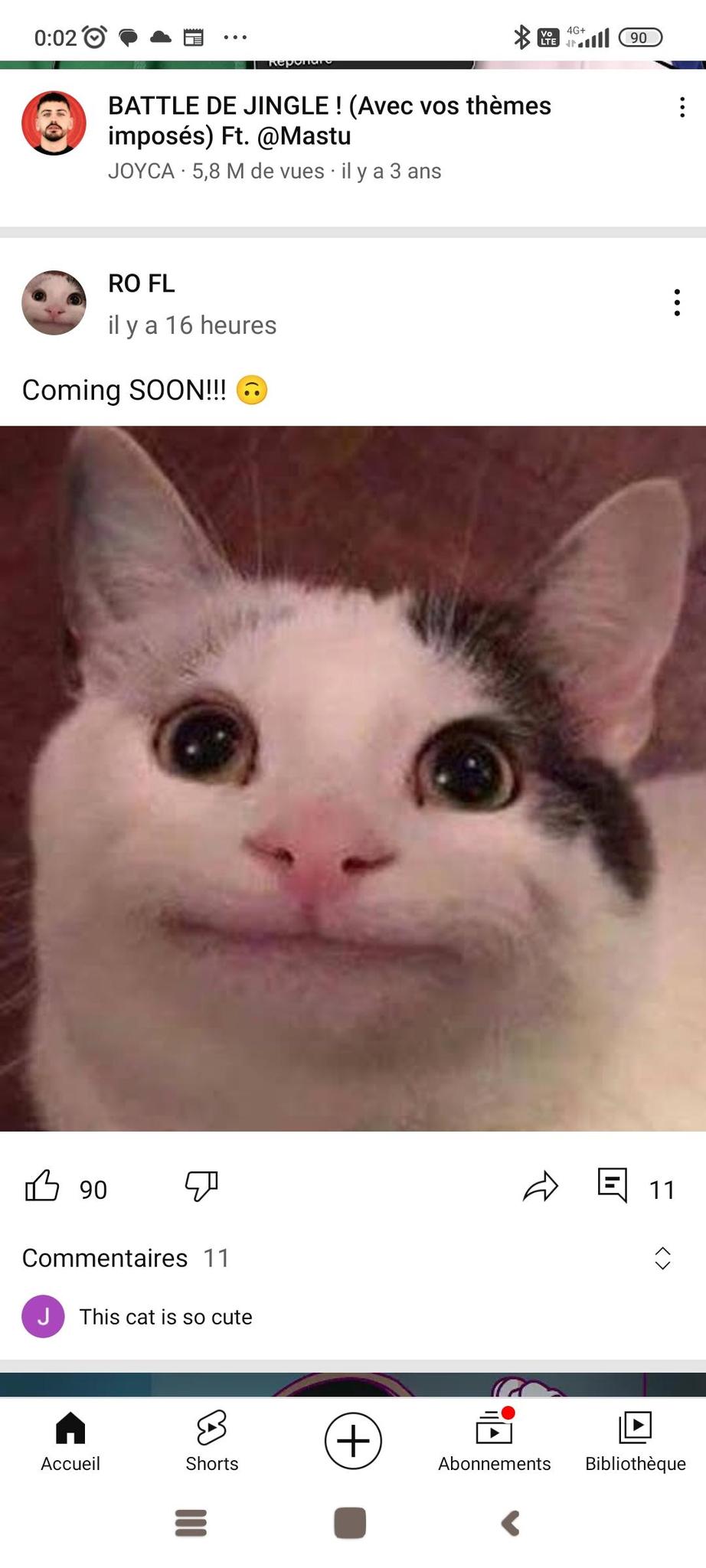 user avatar