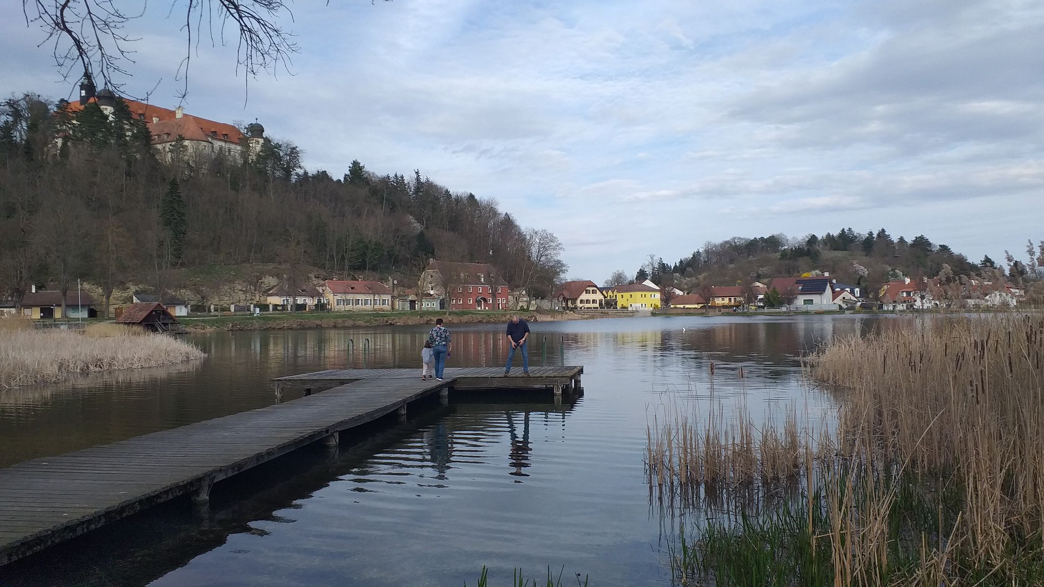 Schloss und Teich