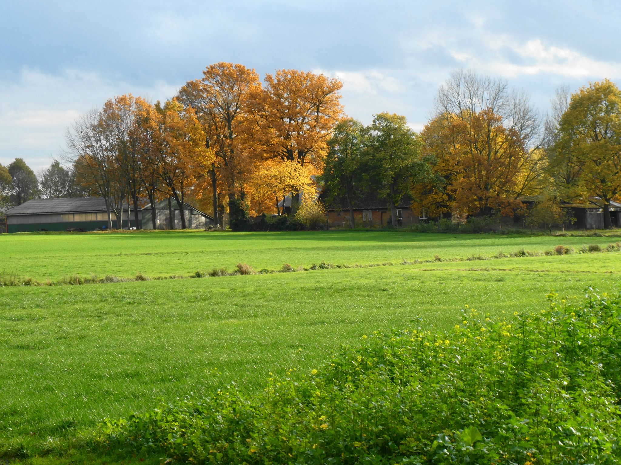 vor Aspe: Sonne macht alles strahlend hell