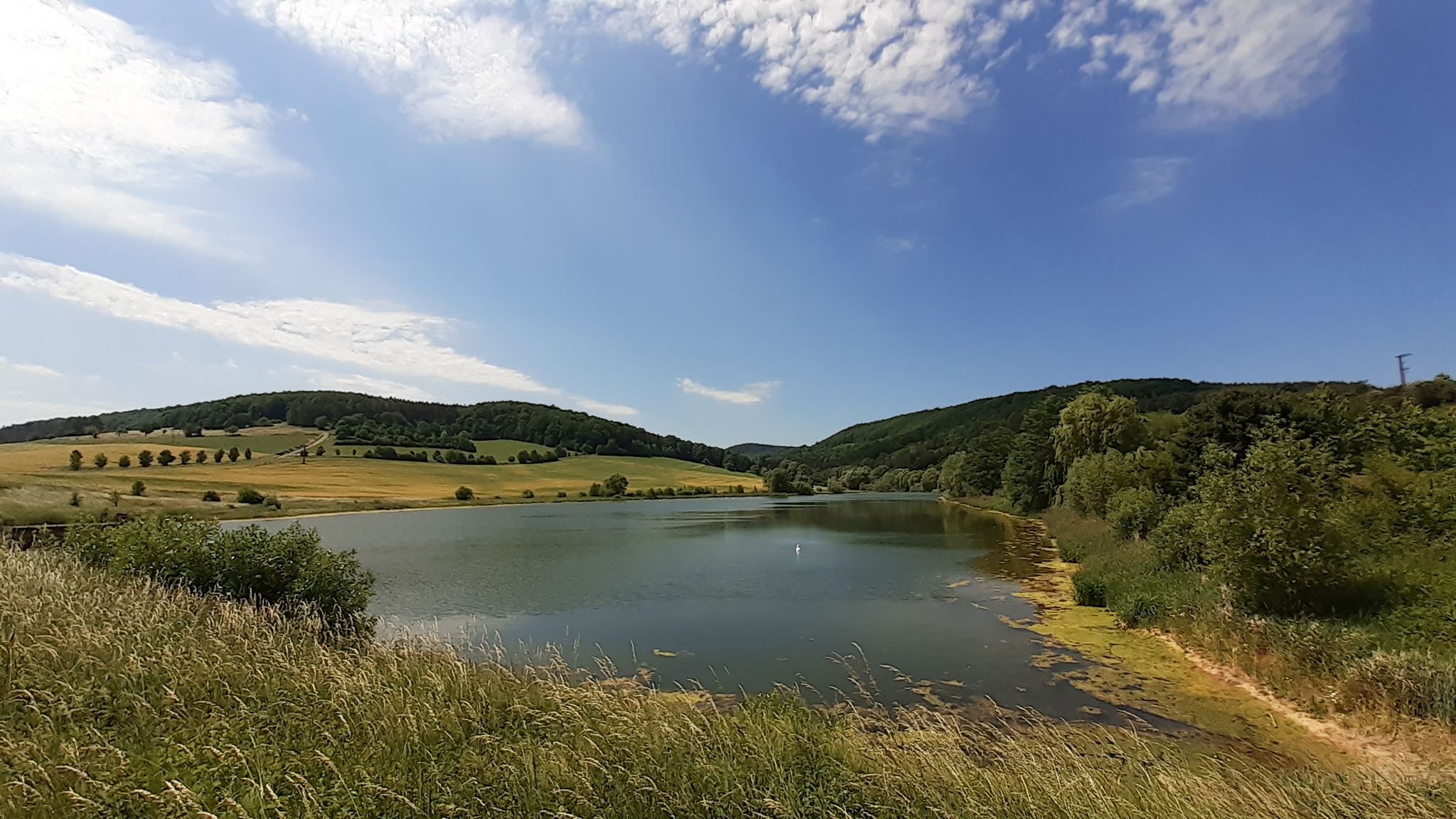 Kleiner Stausee in Ritschenhausen