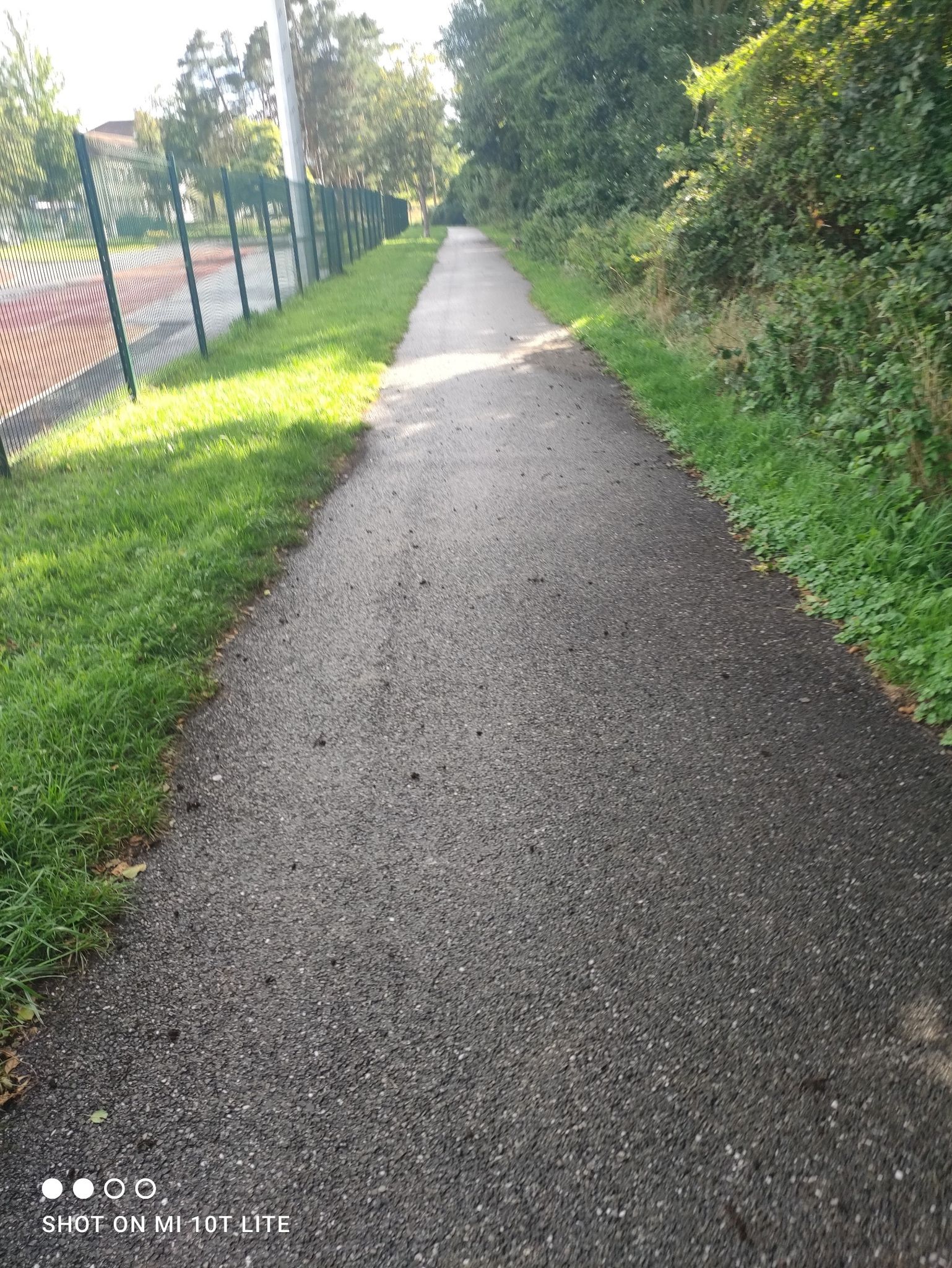 j'aime pas le macadam....