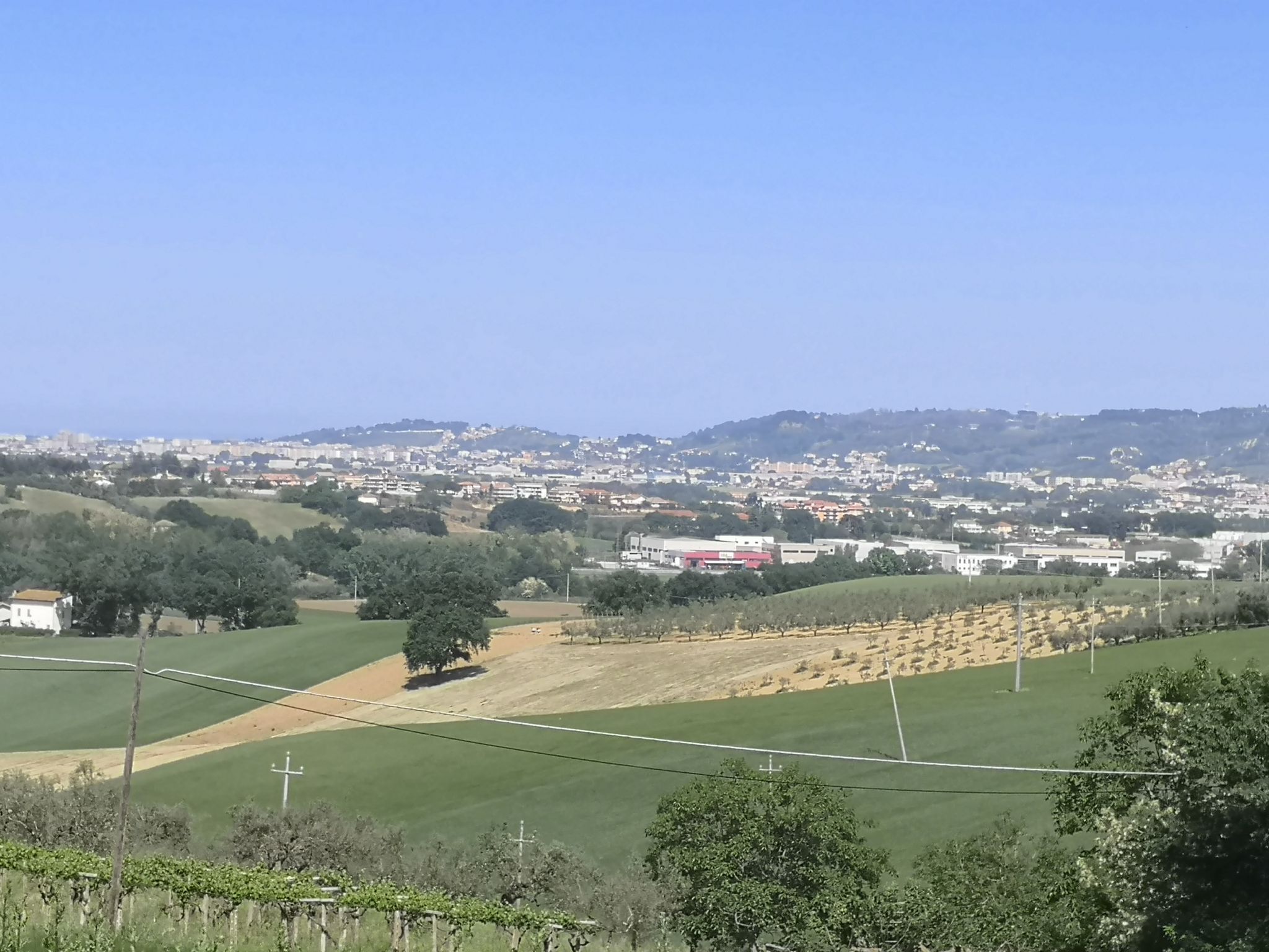 Chieti in lontananza