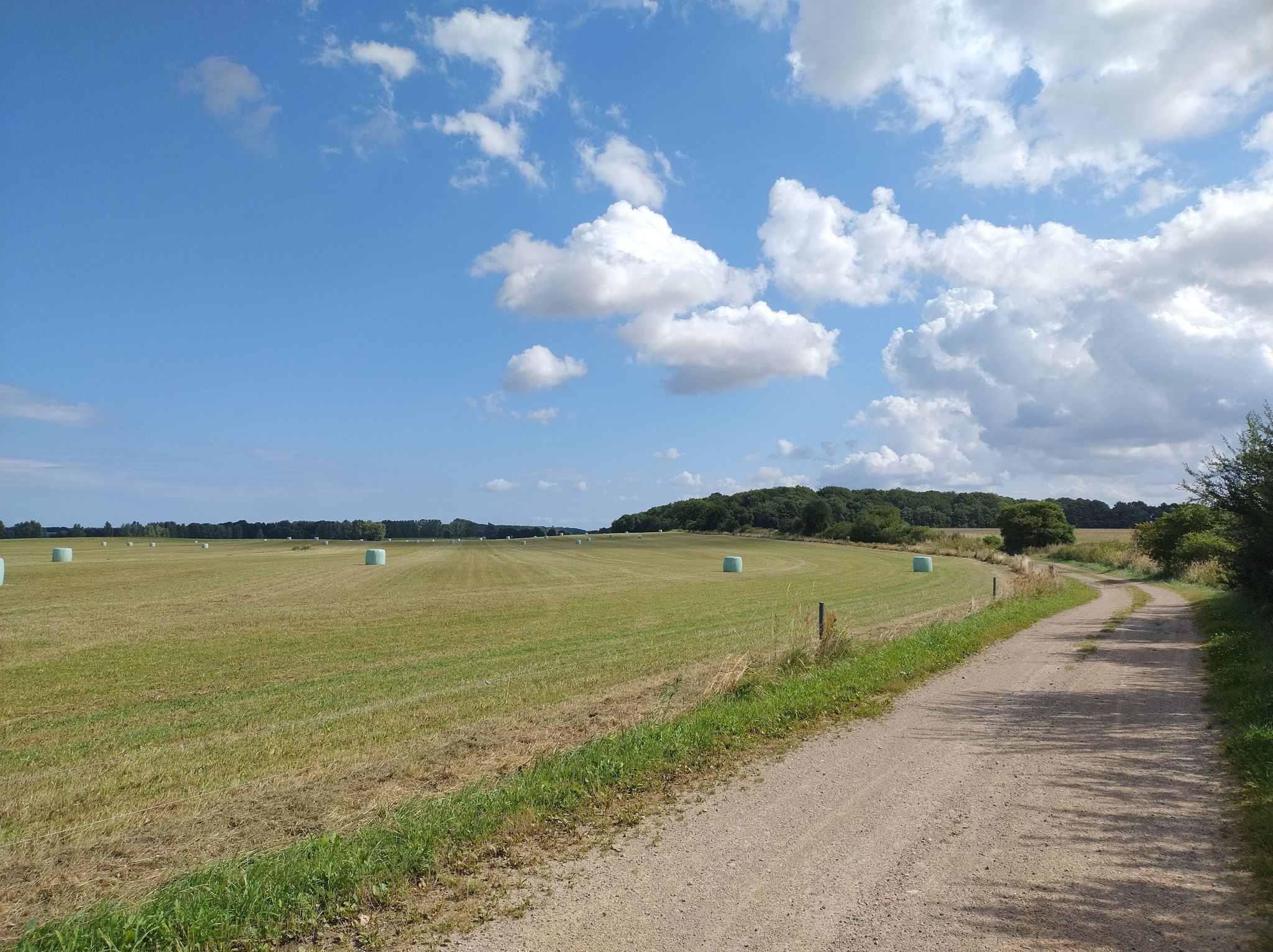 Hinter Volkenshagen....