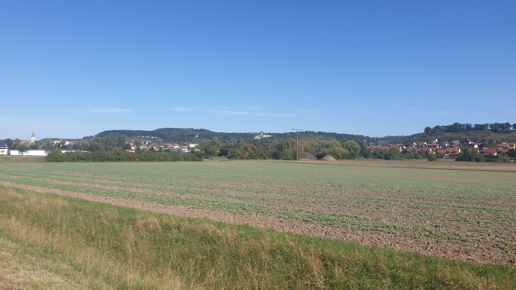 Blick über Scheinfeld 