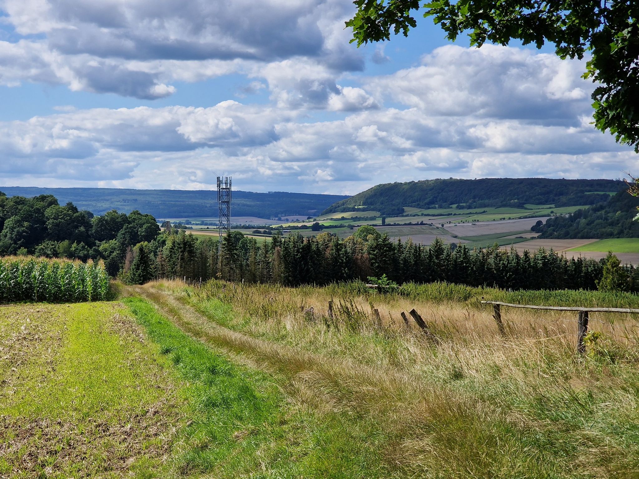 Sofort hoch und schöne Ausblicke