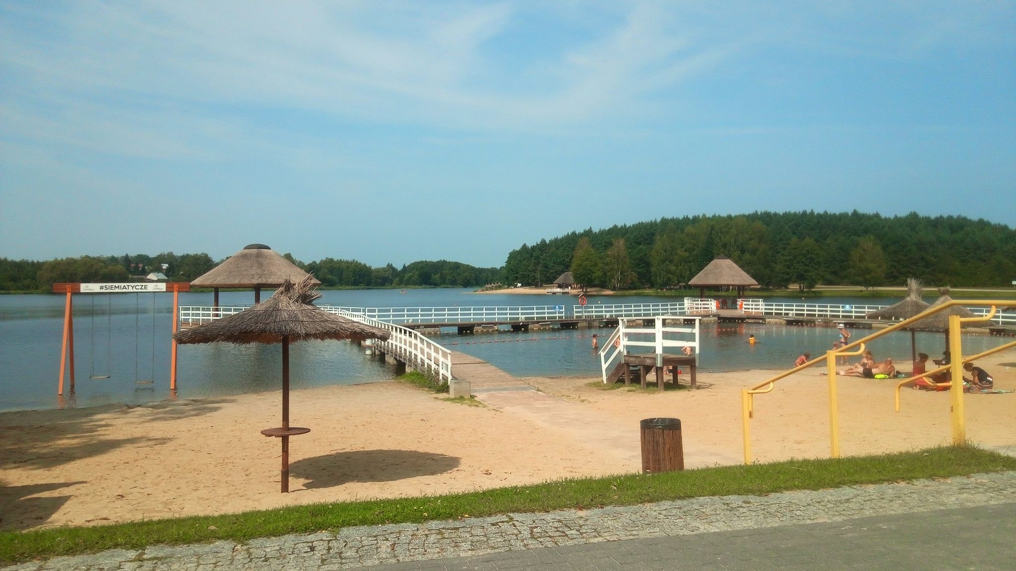 Plaża nad Zalewem II - Siemiatycze