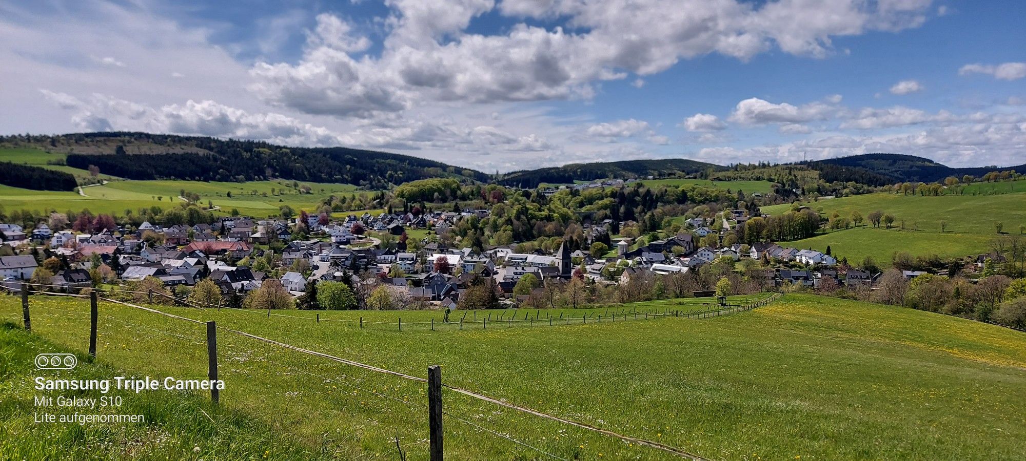 Blick auf Usseln