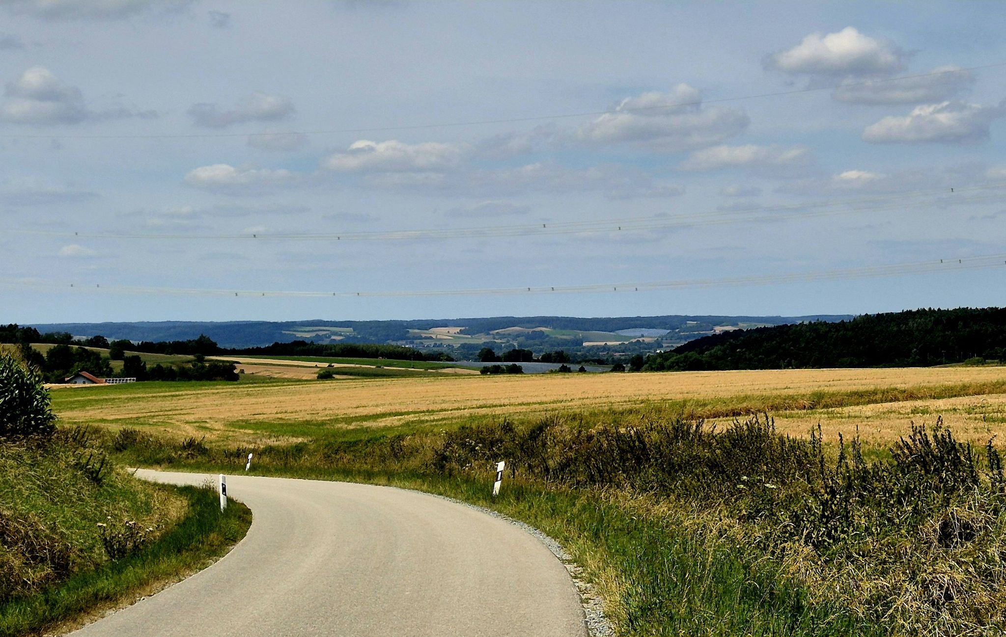 Blick ins Isartal oberhalb von Berg/Bubach