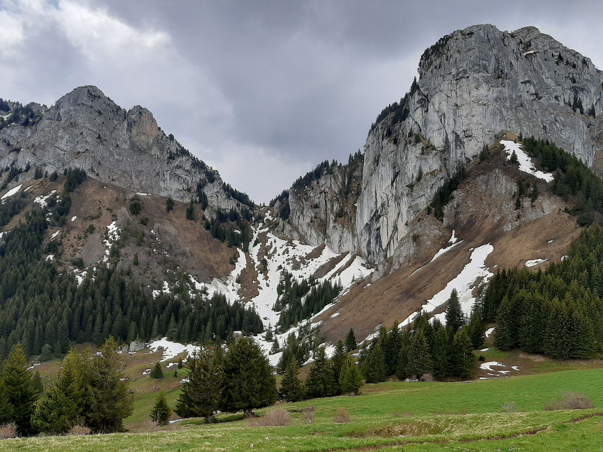 Col de Freu encore enneigé