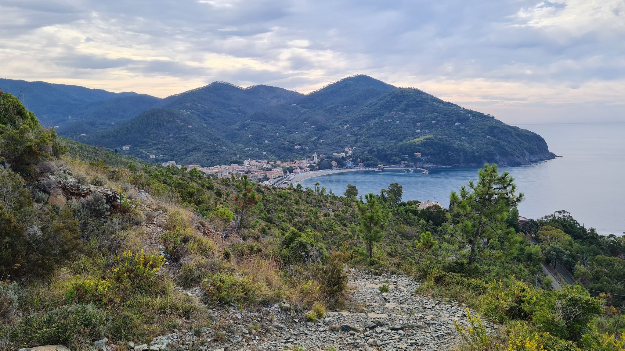 Blick auf Levanto