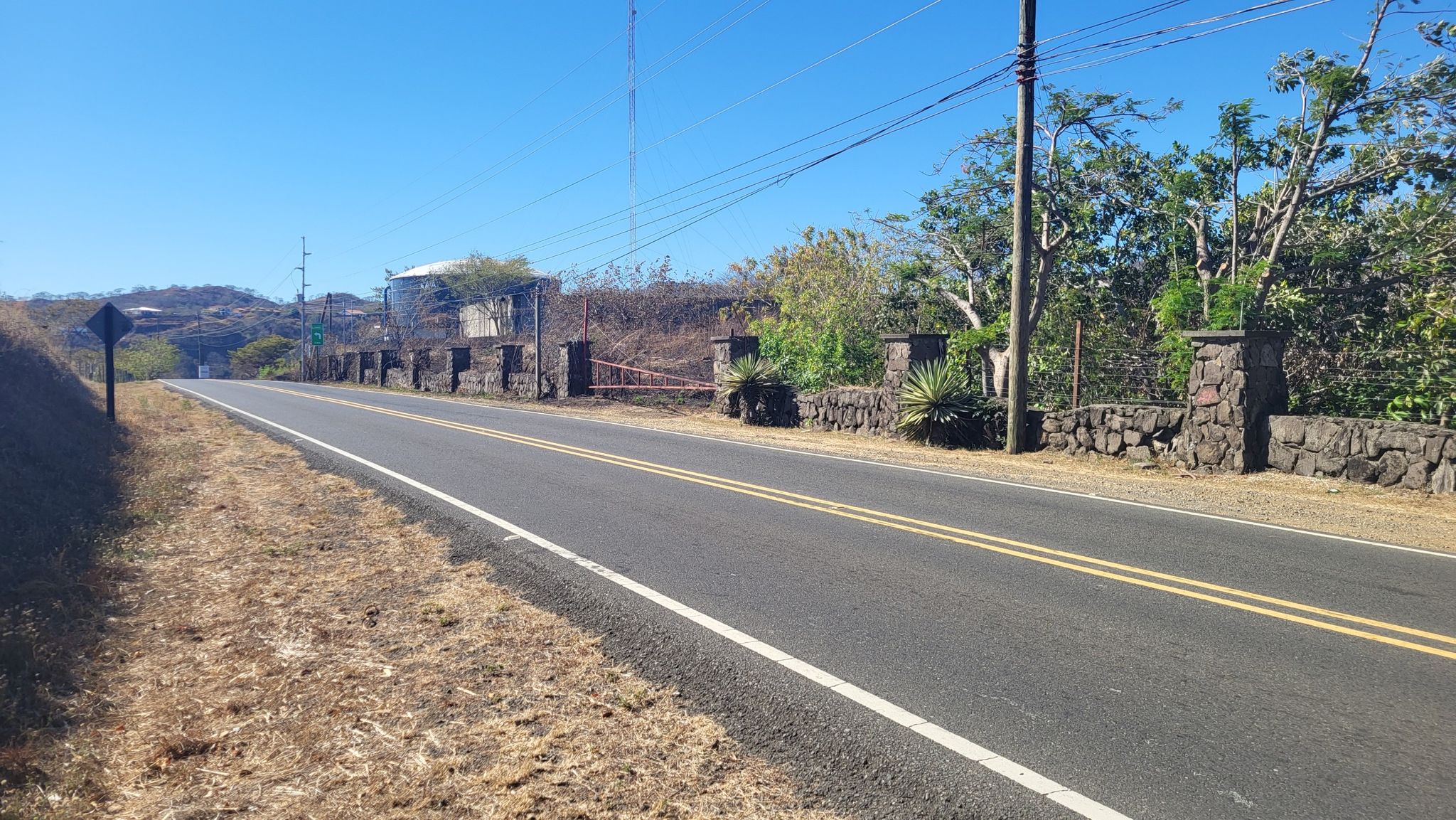 leave highway, over gate, follow more dirt roads