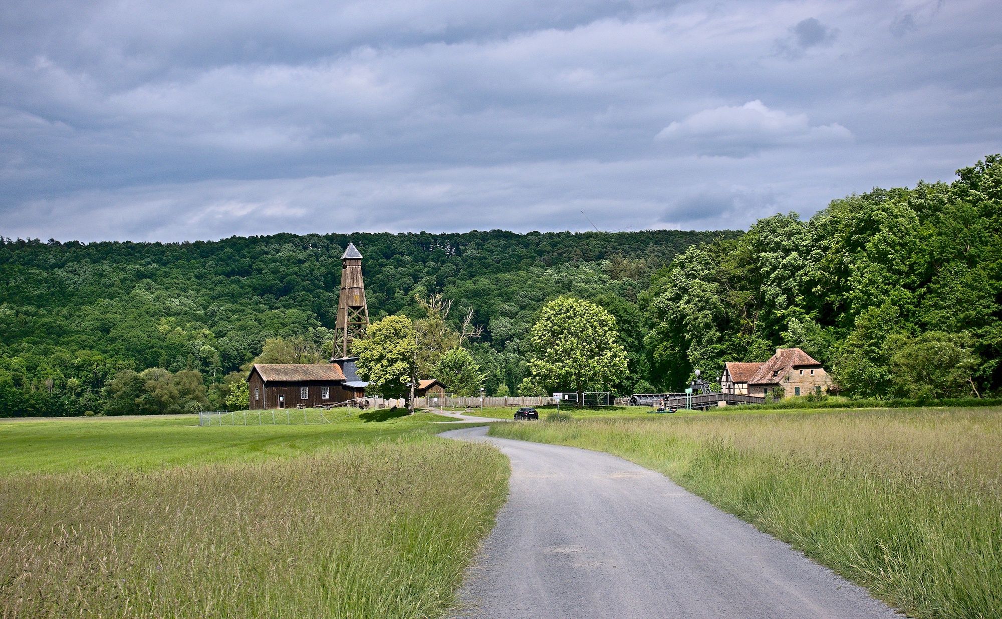 Zufahrt zum Luitpoldsprudel