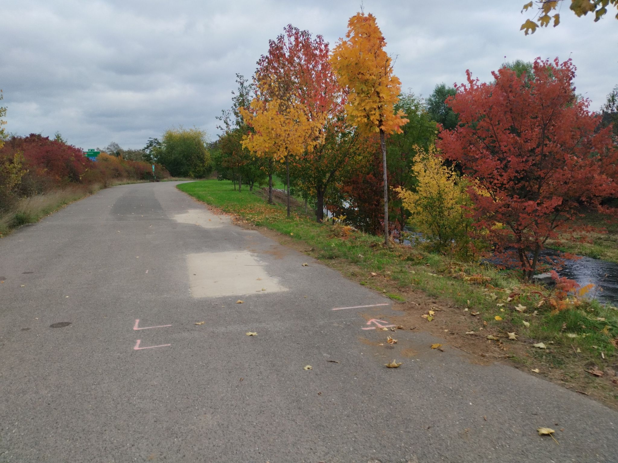 Radweg nach Beroun