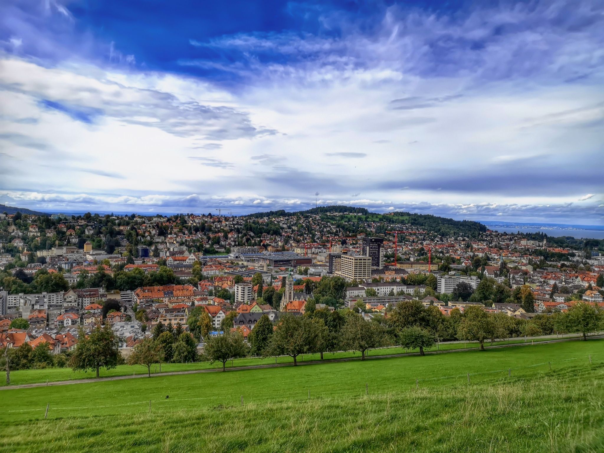 Blick über St. Gallen