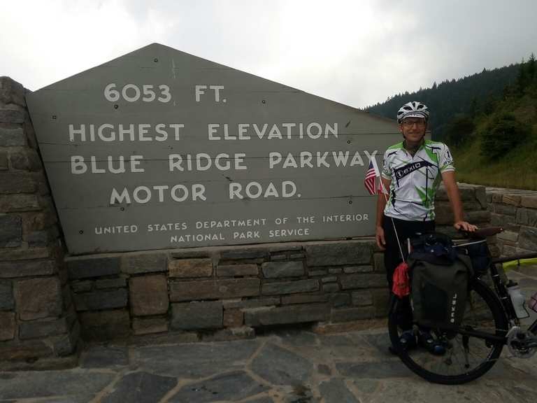 Skyline Dr. Blue Ridge Parkway Smokey mountain Komoot