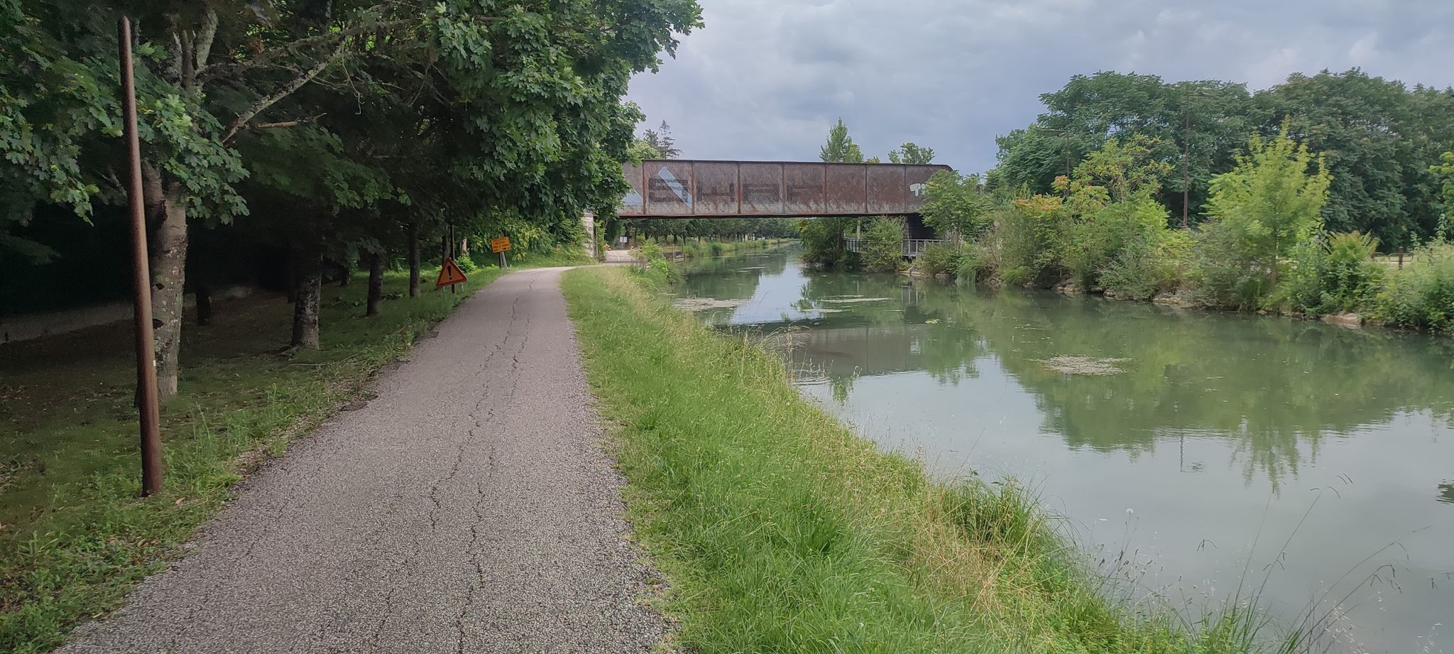 Kanalradweg V80, Canal Lateral de la Garonne