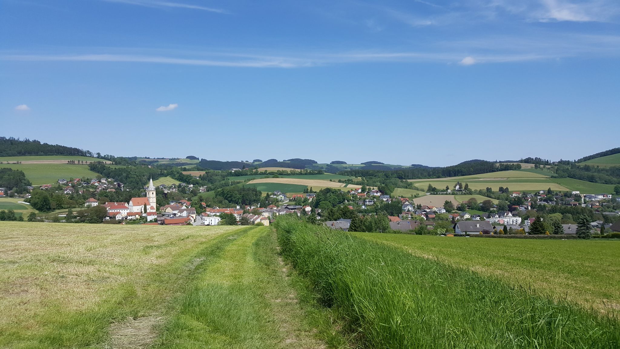 Blick auf Krumbach